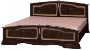 ЕЛЕНА Кровать из массива 1400  в Приобье - priobie.ok-mebel.com | фото 3