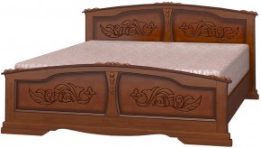 ЕЛЕНА Кровать из массива 1400  в Приобье - priobie.ok-mebel.com | фото 4