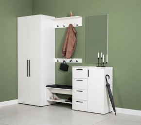 ЭЙР прихожая (модульная) Белый Шагрень в Приобье - priobie.ok-mebel.com | фото 28