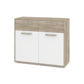 ФЛОРИДА Гостиная (модульная) дуб серый/белый в Приобье - priobie.ok-mebel.com | фото 5