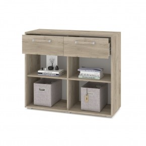 ФЛОРИДА Гостиная (модульная) дуб серый/белый в Приобье - priobie.ok-mebel.com | фото 7