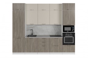 ФЬЮДЖИ Кухонный гарнитур Экстра (3000 мм) в Приобье - priobie.ok-mebel.com | фото 3