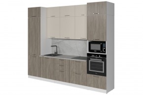 ФЬЮДЖИ Кухонный гарнитур Экстра (3000 мм) в Приобье - priobie.ok-mebel.com | фото 4