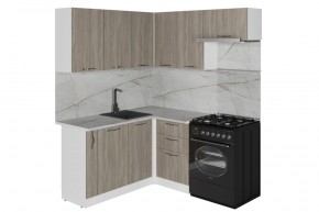 ФЬЮДЖИ Кухонный гарнитур Мега Прайм (1600*1700 мм) в Приобье - priobie.ok-mebel.com | фото 3