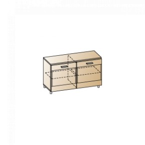 Гостиная Камелия Композиция 8 (Гикори Джексон темный) в Приобье - priobie.ok-mebel.com | фото 9
