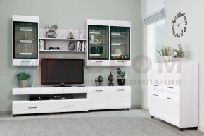 Гостиная Камелия Композиция 8 (Снежный ясень) в Приобье - priobie.ok-mebel.com | фото