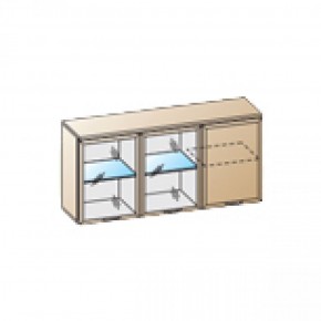 Гостиная Карина Композиция 10 (Ясень Асахи) в Приобье - priobie.ok-mebel.com | фото 8