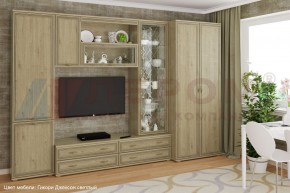Гостиная Карина Композиция 16 (Гикори Джексон светлый) в Приобье - priobie.ok-mebel.com | фото