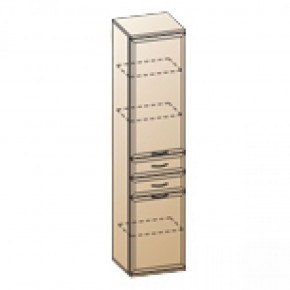 Гостиная Карина Композиция 17 (Гикори Джексон светлый) в Приобье - priobie.ok-mebel.com | фото 2
