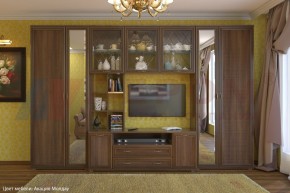 Гостиная Карина Композиция 6 (Акация Молдау) в Приобье - priobie.ok-mebel.com | фото
