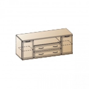 Гостиная Карина Композиция 6 (Гикори Джексон светлый) в Приобье - priobie.ok-mebel.com | фото 4