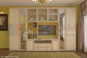 Гостиная Карина Композиция 6 (Ясень Асахи) в Приобье - priobie.ok-mebel.com | фото