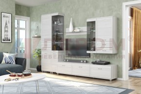 Гостиная Мелисса Композиция 11 (Снежный Ясень) в Приобье - priobie.ok-mebel.com | фото