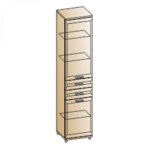 Гостиная Мелисса Композиция 11 (Снежный Ясень) в Приобье - priobie.ok-mebel.com | фото 2