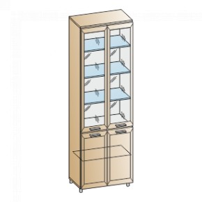 Гостиная Мелисса Композиция 3 (Снежный Ясень) в Приобье - priobie.ok-mebel.com | фото 2