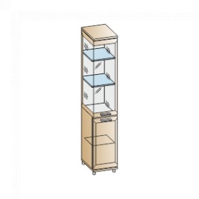 Гостиная Мелисса Композиция 5 (Ясень Асахи) в Приобье - priobie.ok-mebel.com | фото 7