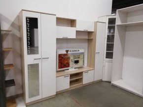 Гостиная МГС 3 Исполнение 1 (Дуб сонома/Белый) в Приобье - priobie.ok-mebel.com | фото 5