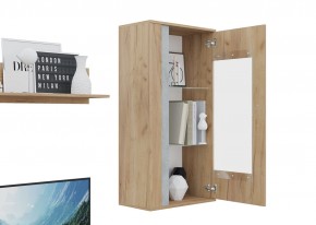 Гостиная Омега (Крафт золотой-Бетон) в Приобье - priobie.ok-mebel.com | фото 6