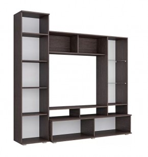 Гостиная Софи (венге/белый глянец) в Приобье - priobie.ok-mebel.com | фото 3