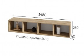 ХЛОЯ Гостиная (Дуб Вотан/Обсидиан) модульная в Приобье - priobie.ok-mebel.com | фото 8