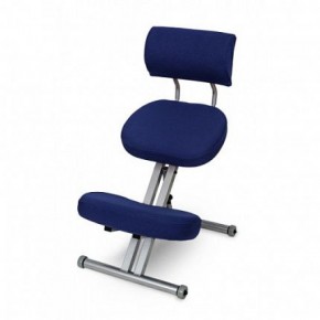 Коленный стул со спинкой Smartstool КМ01ВМ + Чехлы в Приобье - priobie.ok-mebel.com | фото 2