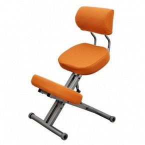 Коленный стул со спинкой Smartstool КМ01ВМ + Чехлы в Приобье - priobie.ok-mebel.com | фото 3