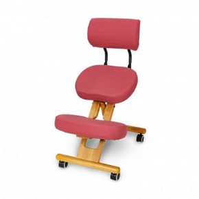 Коленный стул со спинкой Smartstool KW02В + Чехлы в Приобье - priobie.ok-mebel.com | фото 5