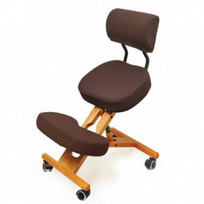Коленный стул со спинкой Smartstool KW02В + Чехлы в Приобье - priobie.ok-mebel.com | фото 7
