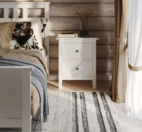 Комод 02 Кантри белый с двумя ящиками в Приобье - priobie.ok-mebel.com | фото 4