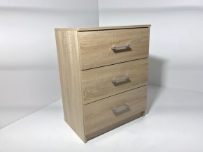 Комод 3 ящика (дуб сонома) в Приобье - priobie.ok-mebel.com | фото