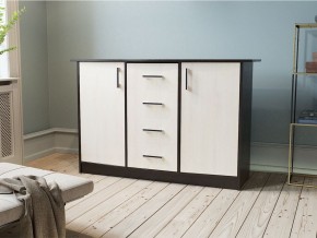 Комод К-2.1 (Венге/Дуб молочный) в Приобье - priobie.ok-mebel.com | фото 2