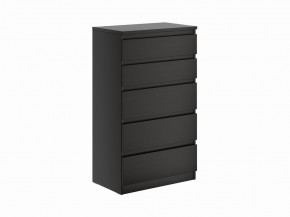 Комод КАСТОР с пятью ящиками, цвет Дуб Венге в Приобье - priobie.ok-mebel.com | фото