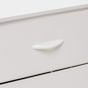 Комод Leset Линкс 8 ящ. (к/з), Каркас Белый, ящики Белые в Приобье - priobie.ok-mebel.com | фото 4