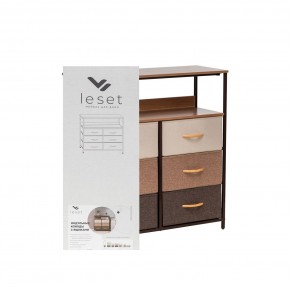 Комод Leset Локи 6 ящ. с полкой в Приобье - priobie.ok-mebel.com | фото 11