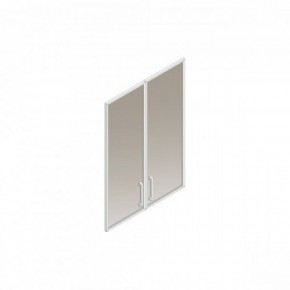 Комплект дверей верхних в алюмин.рамке для Пр.ДШ-2СТА в Приобье - priobie.ok-mebel.com | фото