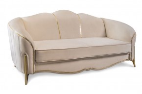 Комплект мягкой мебели Lara 3-1-1 с раскладным механизмом (бежевый/золото) в Приобье - priobie.ok-mebel.com | фото 2