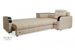 Комплект мягкой мебели Остин Garcia Ivory (Рогожка) Угловой + 1 кресло в Приобье - priobie.ok-mebel.com | фото 3