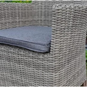 Комплект плетеной мебели AM-395C/T395 Grey 4Pcs (4+1) в Приобье - priobie.ok-mebel.com | фото 3