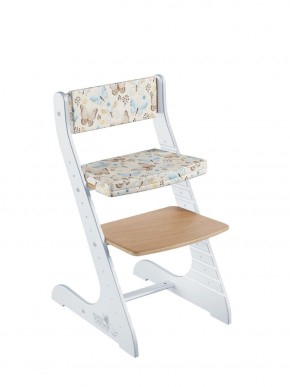 Комплект растущий стул и подушки Конёк Горбунёк Стандарт (Лофт-1, Бабочки) в Приобье - priobie.ok-mebel.com | фото