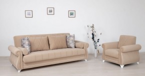 Комплект Роуз ТД 412 диван-кровать + кресло + комплект подушек в Приобье - priobie.ok-mebel.com | фото