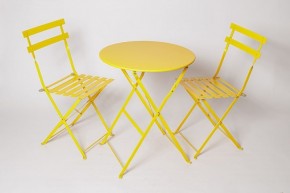 Комплект садовой мебели OTS-001R (стол + 2 стула) металл в Приобье - priobie.ok-mebel.com | фото 3