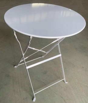 Комплект садовой мебели OTS-001R (стол + 2 стула) металл в Приобье - priobie.ok-mebel.com | фото 4