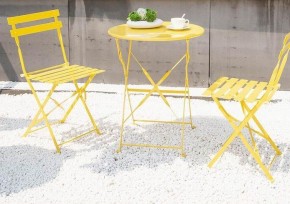 Комплект садовой мебели OTS-001R (стол + 2 стула) металл в Приобье - priobie.ok-mebel.com | фото 10