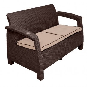 Комплект уличной мебели Yalta Premium Terrace Set (Ялта) шоколадый (+подушки под спину) в Приобье - priobie.ok-mebel.com | фото 3