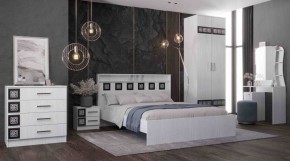 КОСТА-РИКА Спальный гарнитур (модульный) анкор светлый в Приобье - priobie.ok-mebel.com | фото