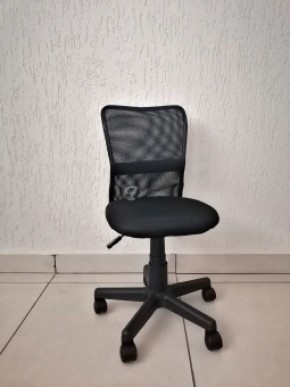 Кресло Barneo K-401 детское (черная ткань/сетка) в Приобье - priobie.ok-mebel.com | фото