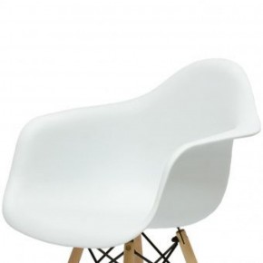 Кресло Barneo N-14 WoodMold белый в Приобье - priobie.ok-mebel.com | фото 3