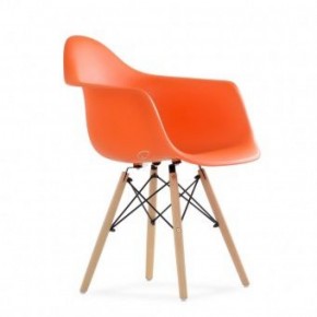 Кресло Barneo N-14 WoodMold оранжевый в Приобье - priobie.ok-mebel.com | фото 1