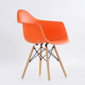Кресло Barneo N-14 WoodMold оранжевый в Приобье - priobie.ok-mebel.com | фото 3