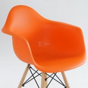 Кресло Barneo N-14 WoodMold оранжевый в Приобье - priobie.ok-mebel.com | фото 4